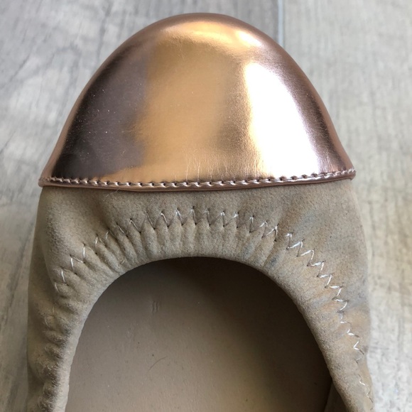 Mossimo ballet flats size 5.5 rose gold - Picture 6 of 6